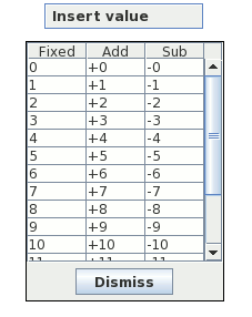 FR table